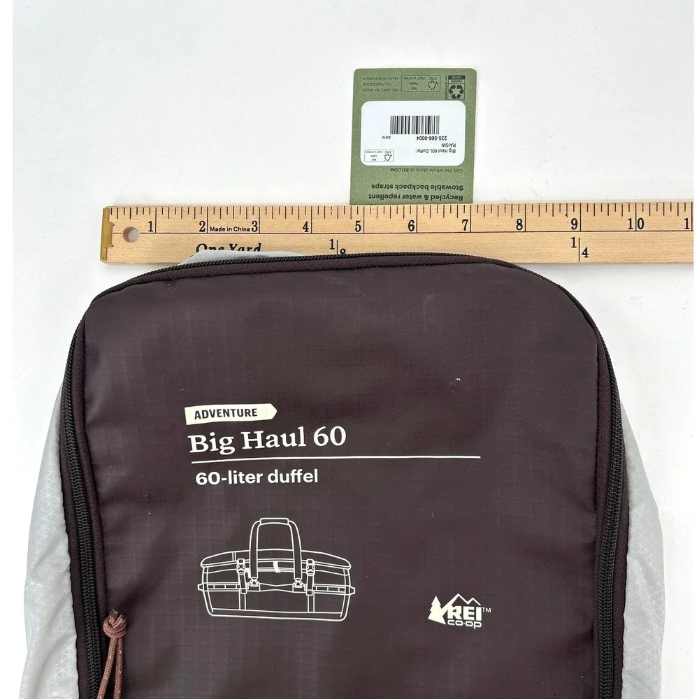 NWT REI Big Haul 60 Packing Cube Raisin Ripstop Organizer Accessory